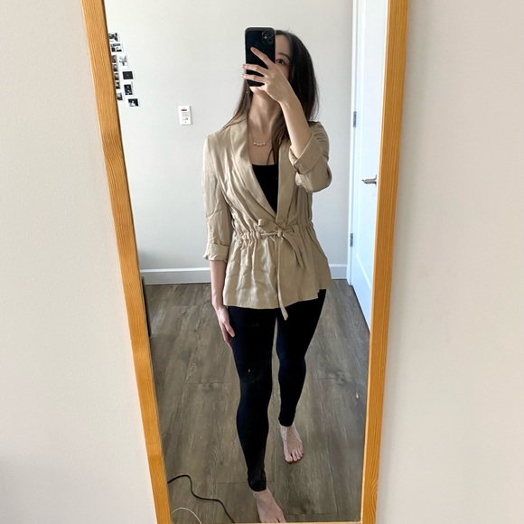 H&M tie belt blazer - Picture 2 of 4